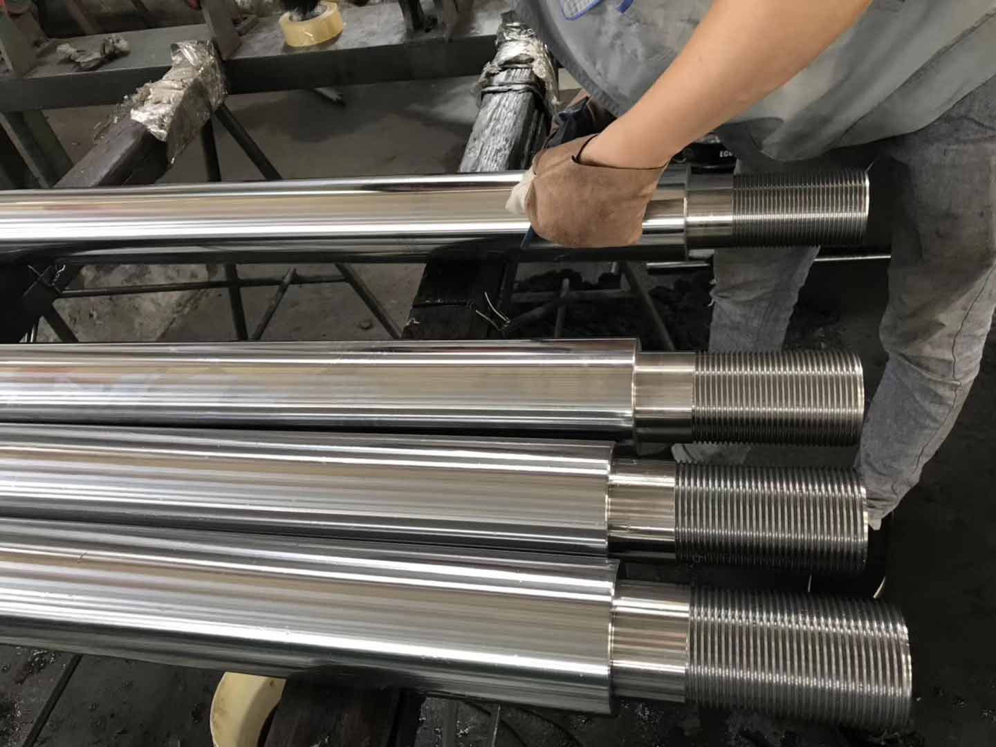 How to straighten a hydraulic cylinder piston rod? Anbao Hydraulic